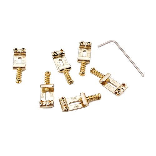 6 Selles De Trémolo De Pont / Pack Pour W/ Remplacement De Clé Pour Fender Strat Guit