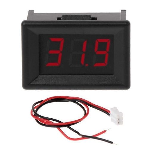Indicateur Numérique De Capacité De La Batterie Voltmètre Testeur De Voiture De Compteur De Tension 2.4v-30v