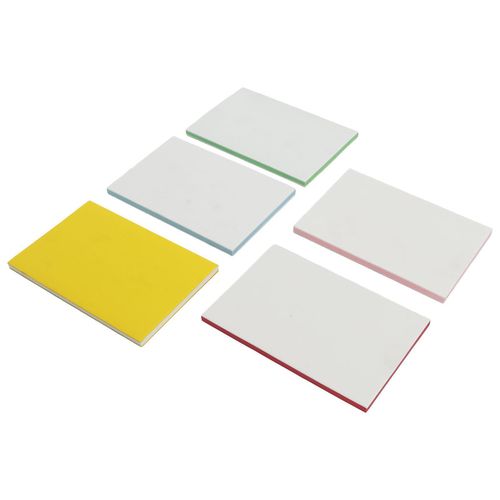6pcs Bloc De Sculpture En Caoutchouc Tetragonum Coloré Sandwiching Double Face Diy Bloc En Caoutchouc Timbre Sculpture Pour Carte Postale