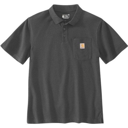 Midweight S/S Pocket Polo Polo Taille Xxl, Gris