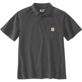 Midweight S/S Pocket Polo Polo Taille Xxl, Gris