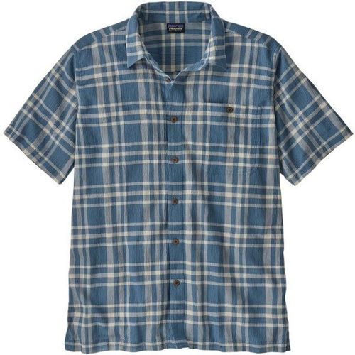 A/C Shirt Chemise Taille M, Gris/Bleu