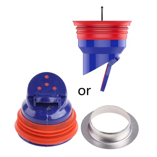 Filtre de vidange d¿eau magnétique Clapet anti-refoulement Crépine de sol de douche Piège à bouchon de noyau d¿égout pour salle de bain Tuyaux d¿évier de cuisine Tubes anti-odeur Prévention des parasi