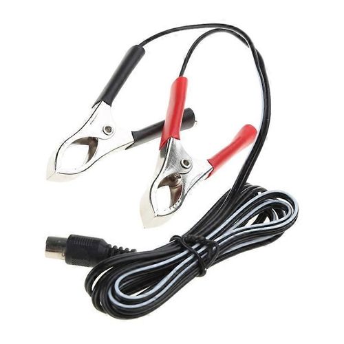Câble d¿alimentation 12V Crocodiles Fil pour ventilateurs de ventilateur Chargeur de batterie mâle