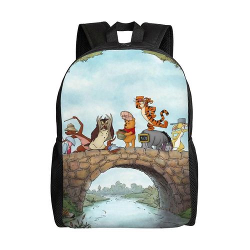 Sac à dos d'école Winnie l'ourson pour enfants, cartable pour adolescents, garçons et filles - XTYD1602