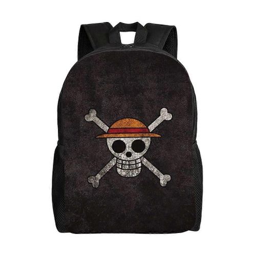 Sac à dos léger OnePiece pour enfants, grande capacité, imprimé, décontracté, à bandoulière, idéal pour les voyages en plein air, XTYD12022