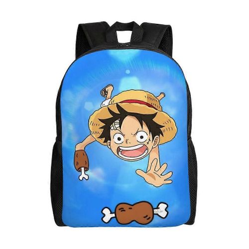 Sac à dos léger OnePiece pour enfants, grande capacité, imprimé, décontracté, à bandoulière, idéal pour les voyages en plein air, XTYD1217