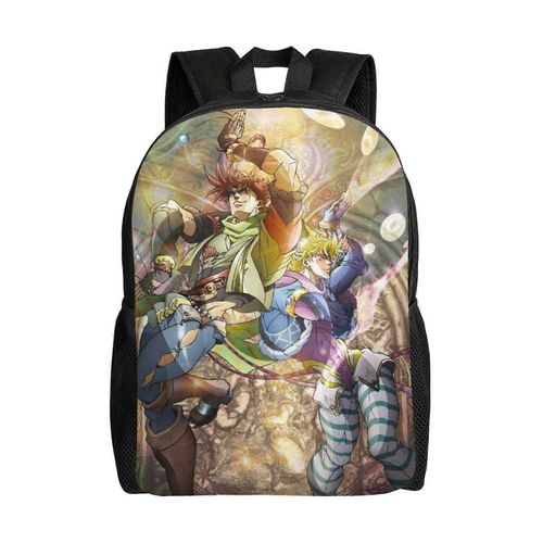Sac à dos d'école JoJo's Bizarre Adventure pour enfants, sac à dos décontracté pour garçons et filles - XTYD1272