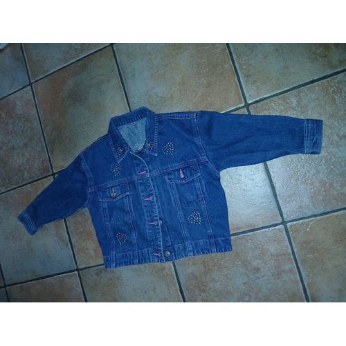 Veste Jean Fille 4 A