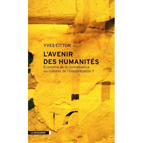 L'avenir Des Humanités