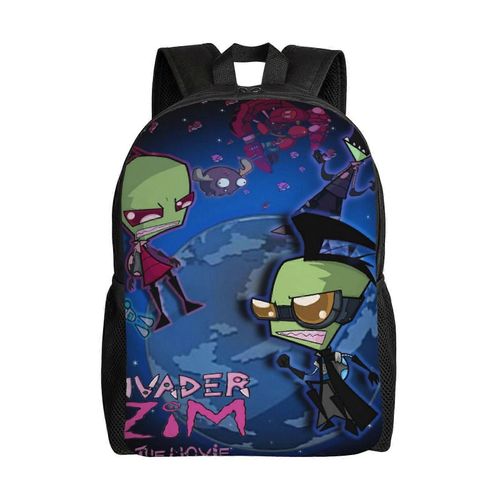 Sac à dos Invader Zim Poster, léger, unisexe, basique, pour la journée, les livres, pour ordinateur portable, pour les voyages, l'école et le bureau, Da-XTYD2492
