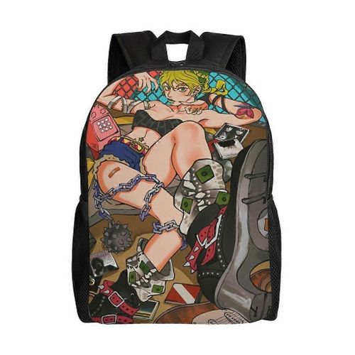 Sac à dos d'école JoJo's Bizarre Adventure, sac à dos de dessin animé, sac à dos tendance pour garçons, sac d'école, sac à dos de voyage-XTYD9067
