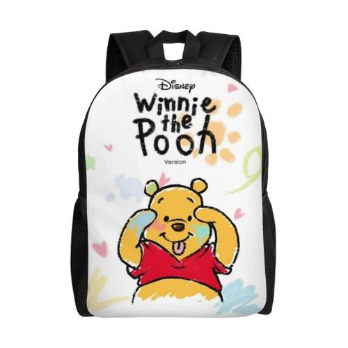 Sac à dos Winnie l'ourson, cartable tendance pour garçons, cartable de voyage, HXN745