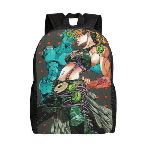 Sac à dos d'école JoJo's Bizarre Adventure, sac à dos de dessin animé, sac à dos tendance pour garçons, sac d'école, sac à dos de voyage-HXN1596