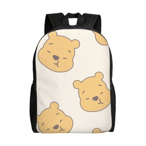 Sac à dos léger Winnie pour enfants, grande capacité, imprimé, décontracté, à bandoulière, idéal pour les voyages en plein air, HXN5281