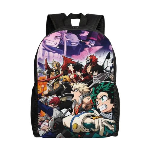 Sac à dos d'école My Hero Academia pour enfants, sac à dos décontracté pour garçons et filles - XTYD1261