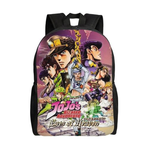 Sac à dos d'école JoJo's Bizarre Adventure pour enfants, sac à dos décontracté pour garçons et filles - XTYD1366