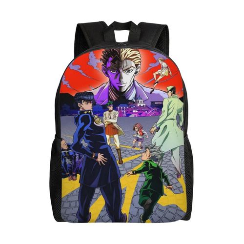 Sac à dos d'école JoJo's Bizarre Adventure pour enfants, sac à dos décontracté pour garçons et filles - XTYD1340