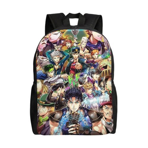 Sac à dos d'école JoJo's Bizarre Adventure pour enfants, sac à dos décontracté pour garçons et filles - XTYD1373