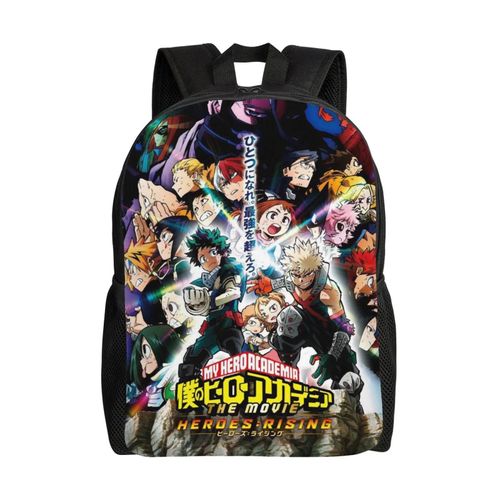 Sac à dos d'école My Hero Academia pour enfants, sac à dos décontracté pour garçons et filles - XTYD1257