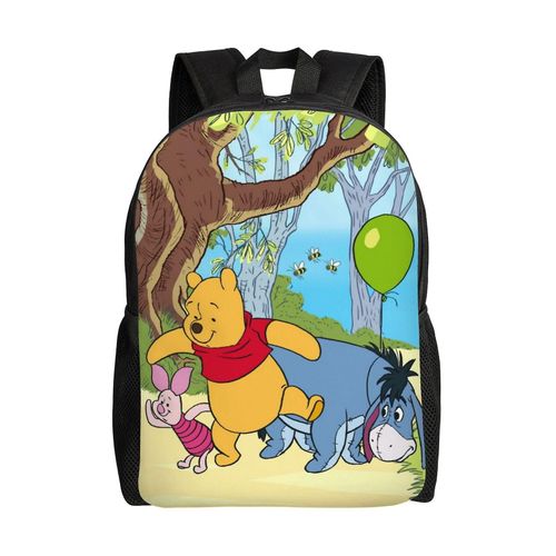 Sac à dos Winnie l'ourson pour enfants, cartable, sac de voyage pour garçons, filles et adolescents - SYS318