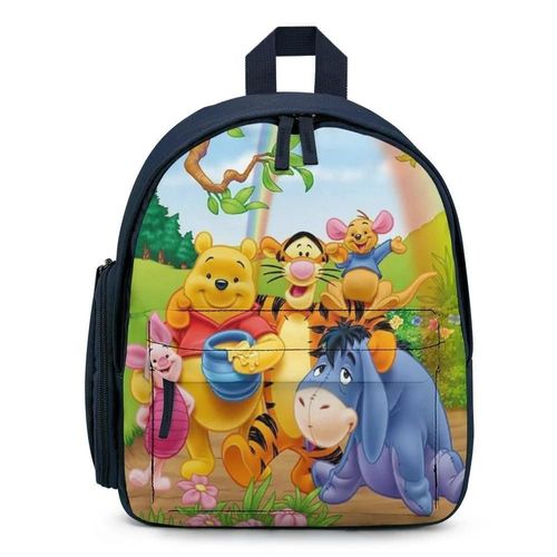 Sac à dos Winnie l'ourson pour enfant, cartable, sac à dos de voyage pour garçons et filles