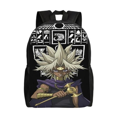 Sac à dos Malik Ishtar, imprimé en 3D, style dessin animé, idéal pour les voyages ou les loisirs - SYS148