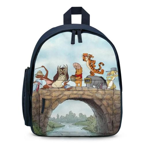 Sac à dos Winnie l'ourson pour enfant, cartable, sac à dos de voyage pour garçons et filles