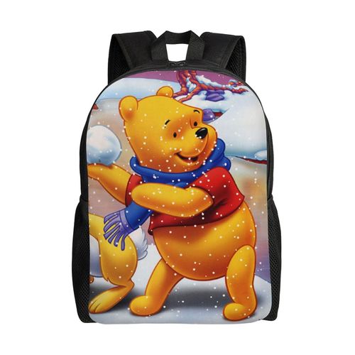 Sac à dos Winnie l'ourson pour enfants, cartable, sac de voyage pour garçons, filles et adolescents - SYS355