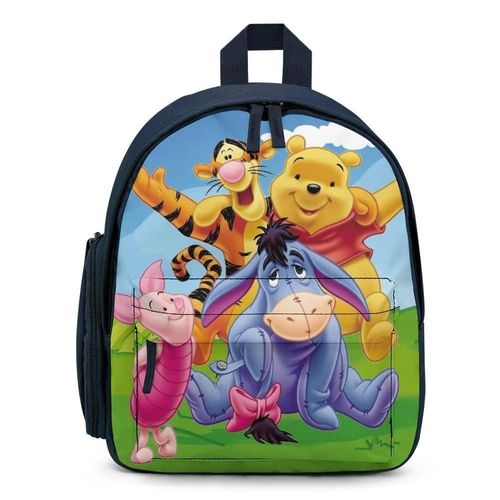 Sac à dos Winnie l'ourson pour enfant, cartable, sac à dos de voyage pour garçons et filles