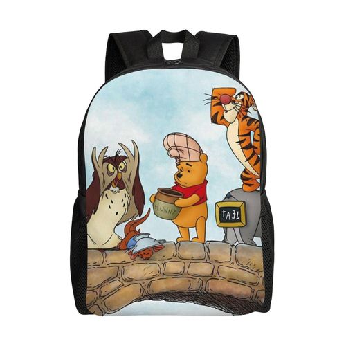 Sacs à dos Winnie l'ourson pour enfants, cartable, sac à dos décontracté, pour voyage, randonnée - SYS111