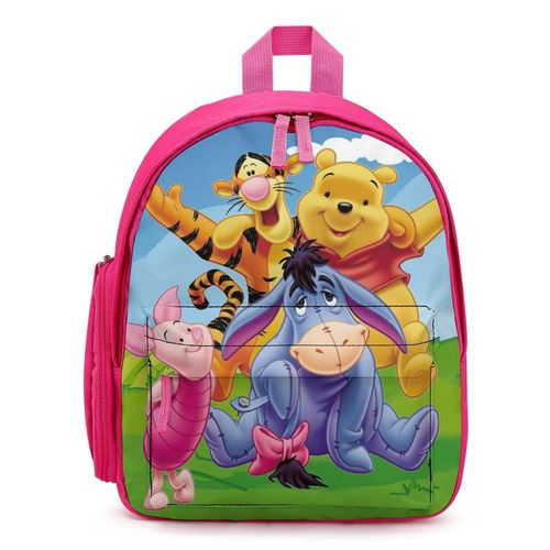 Sac à dos Winnie l'ourson pour enfant, cartable, sac à dos de voyage pour garçons et filles