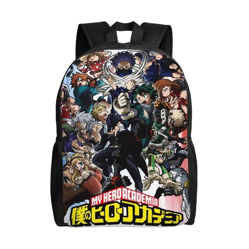 Sac à dos d'école My Hero Academia pour enfants, sac à dos décontracté pour garçons et filles - SYS750