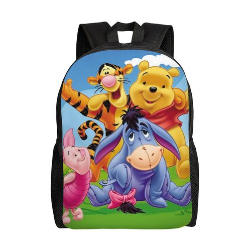 Sacs à dos Winnie l'ourson pour enfants, cartable, sac à dos décontracté pour voyage et randonnée - SYS198