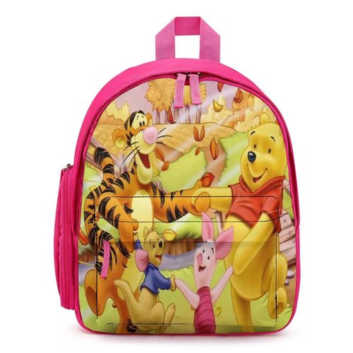 Sac à dos Winnie l'ourson pour enfant, cartable, sac à dos de voyage pour garçons et filles