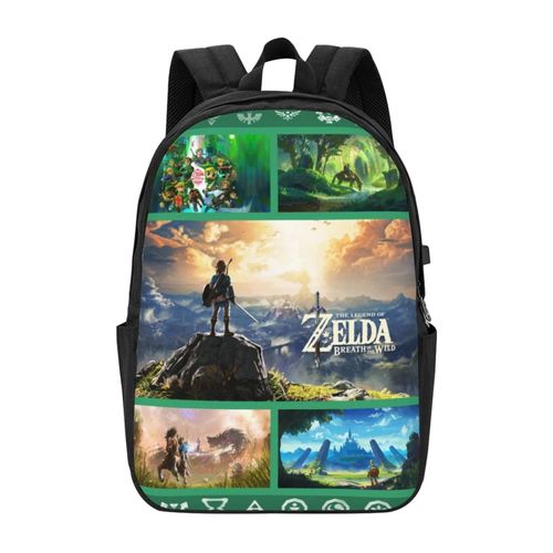 Sac à dos The Legend of Zelda pour homme, femme, adolescent, résistant à l'eau, décontracté - CASE820