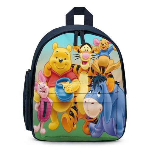 Sac à dos Winnie l'ourson pour enfant, cartable, sac à dos de voyage pour garçons et filles