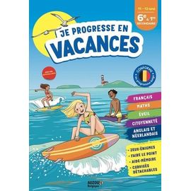 Je Progresse En Vacances 6e À 1re Secondaire