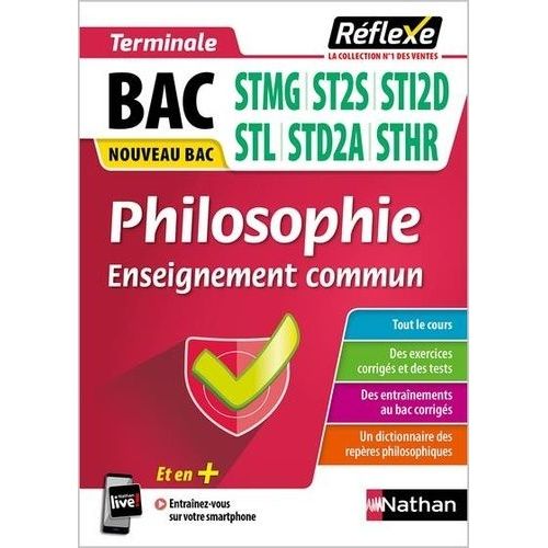 Philosophie Bac Stmg, St2s, Sti2d, Stl, Std2a, Sthr