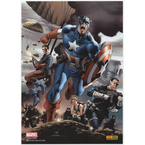 Ex-Libris Captain America (Steve Epting) - Panini Comics 2012