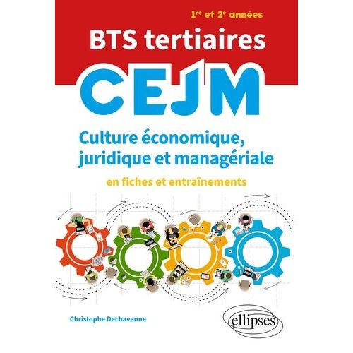 Bts Tertiaires Cejm 1re Et 2e Années - Culture Économique, Juridique Et Managériale En Fiches Et Entraînements