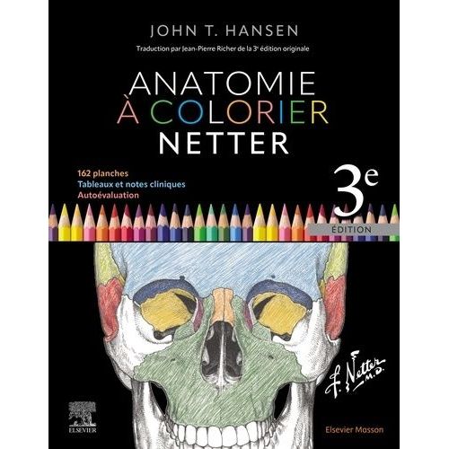 Anatomie À Colorier Netter