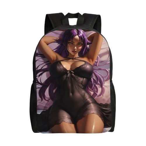 Sac à dos Shihouin Yoruichi Anime, sacs de voyage imprimés en 3D, sacs à dos décontractés - SYS756