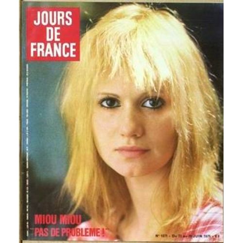 Jours De France N° 1071 Du 23/06/1975