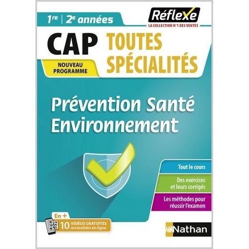Prévention Santé Environnement Cap 1re/2e Années