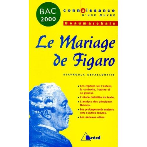 Beaumarchais, "Le Mariage De Figaro