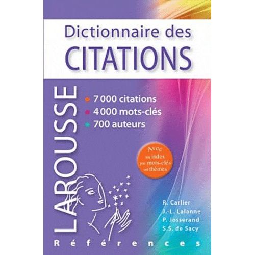 Dictionnaire Des Citations Françaises