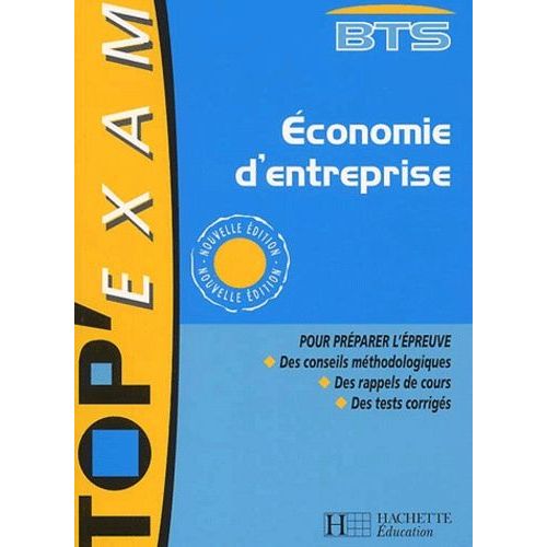 Economie D'entreprise Bts Toutes Sections