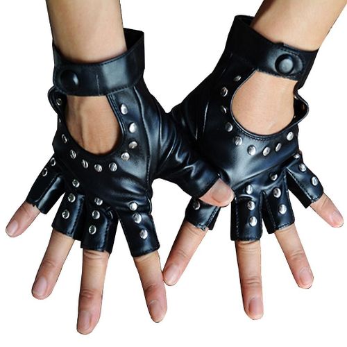 Gants De Main Punk Pu Pour Femmes Et Filles Dans Les Accessoires De Costume De Fête À Thème