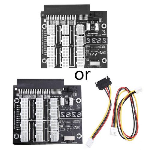 Multiprise de serveur informatique ATX2436-N01 2200W 36 + 24 broches à 12x 6 broches GPU Power